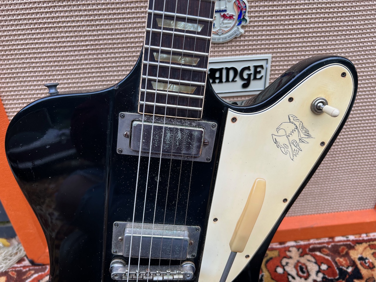 1964 Gibson Firebird Chuck Berry Stage Played Guitar 1964 Gibson Firebird Chuck Berry Stage Played Guitar