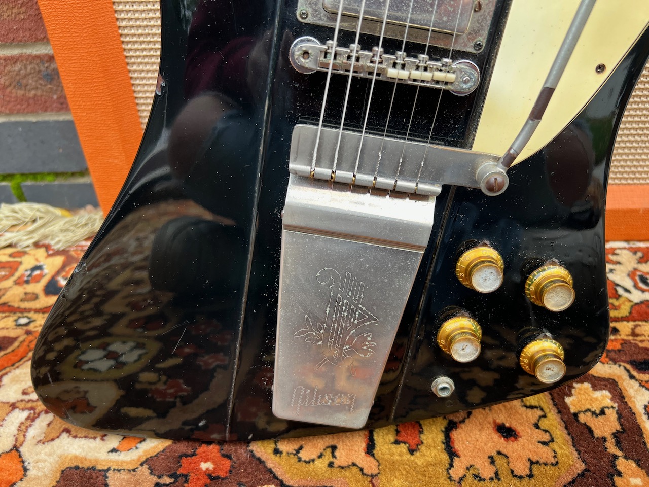 1964 Gibson Firebird Chuck Berry Stage Played Guitar 1964 Gibson Firebird Chuck Berry Stage Played Guitar