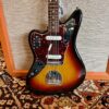 1998 Fender Jaguar Japan 62 Reissue Sunburst Left Handed Guitar