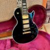 2000 Gibson Les Paul Custom 3 Pickup Black Beauty Guitar