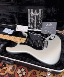 2003 Fender USA HSS Silver American Standard Stratocaster Guitar
