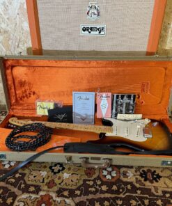 2009 Fender Custom Shop 55 Stratocaster Relic Sunburst Guitar OHSC