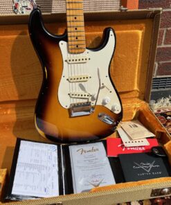2018 Fender Custom Shop 1957 Stratocaster Relic Sunburst Guitar