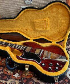 2021 Gibson 64 SG Standard Maestro Left Handed Guitar OHSC