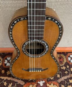 Antique 19th Century German American Panormo Parlour Romantic Acoustic Guitar