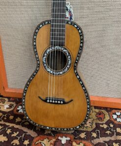 Antique 19th Century German American Panormo Parlour Romantic Acoustic Guitar