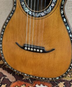 Antique 19th Century German American Panormo Parlour Romantic Acoustic Guitar