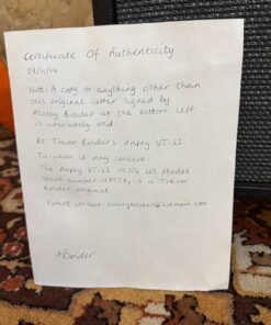 Ex Trevor Bolder Uriah Heep David Bowie 1975 Ampeg VT22 Amplifier