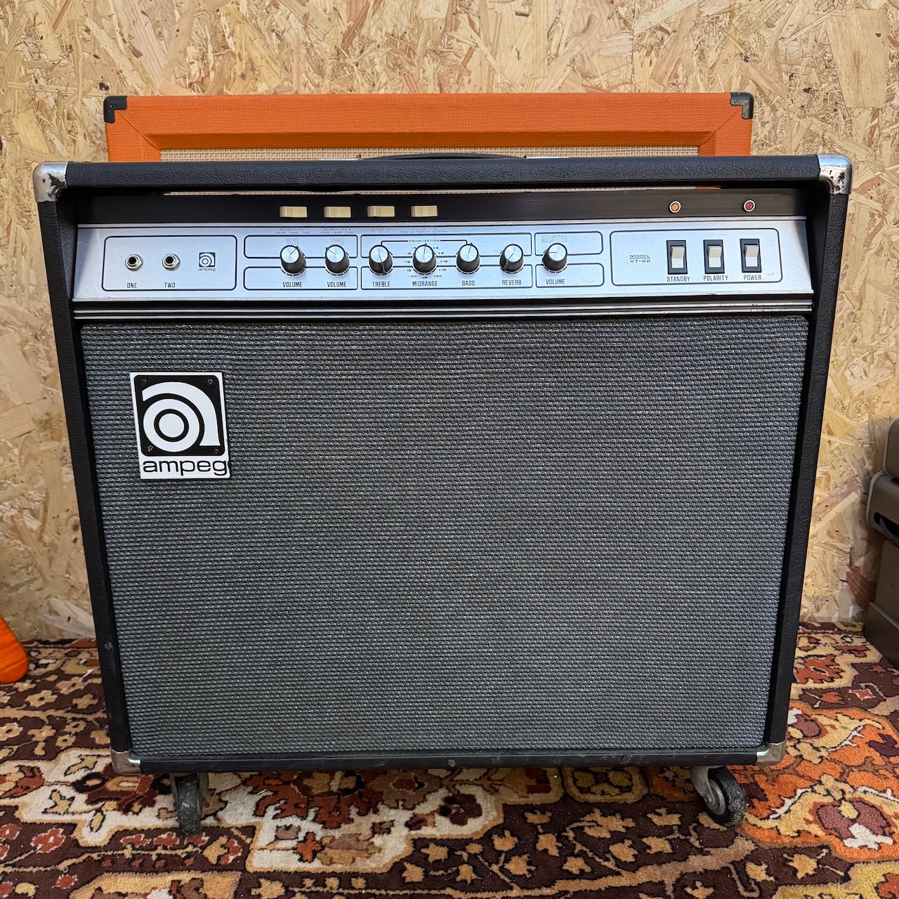 Ex Trevor Bolder Uriah Heep David Bowie 1975 Ampeg VT22 Amplifier Ex Trevor Bolder Uriah Heep David Bowie 1975 Ampeg VT22 Amplifier