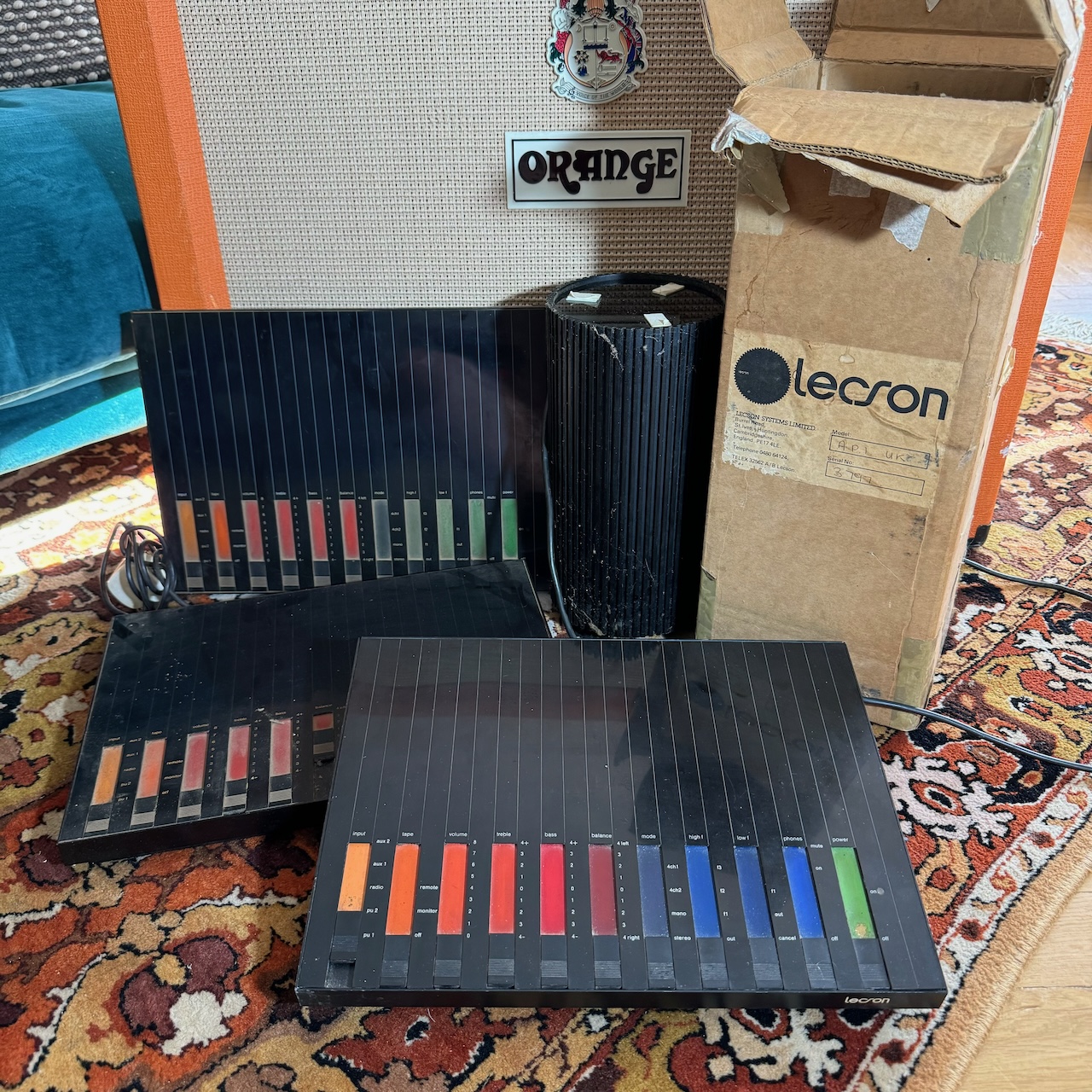 Job Lot Vintage Lecson British AP1 Boxed Power Amplifier and AC1 Stereo Pre Amp Job Lot Vintage Lecson British AP1 Boxed Power Amplifier and AC1 Stereo Pre Amp