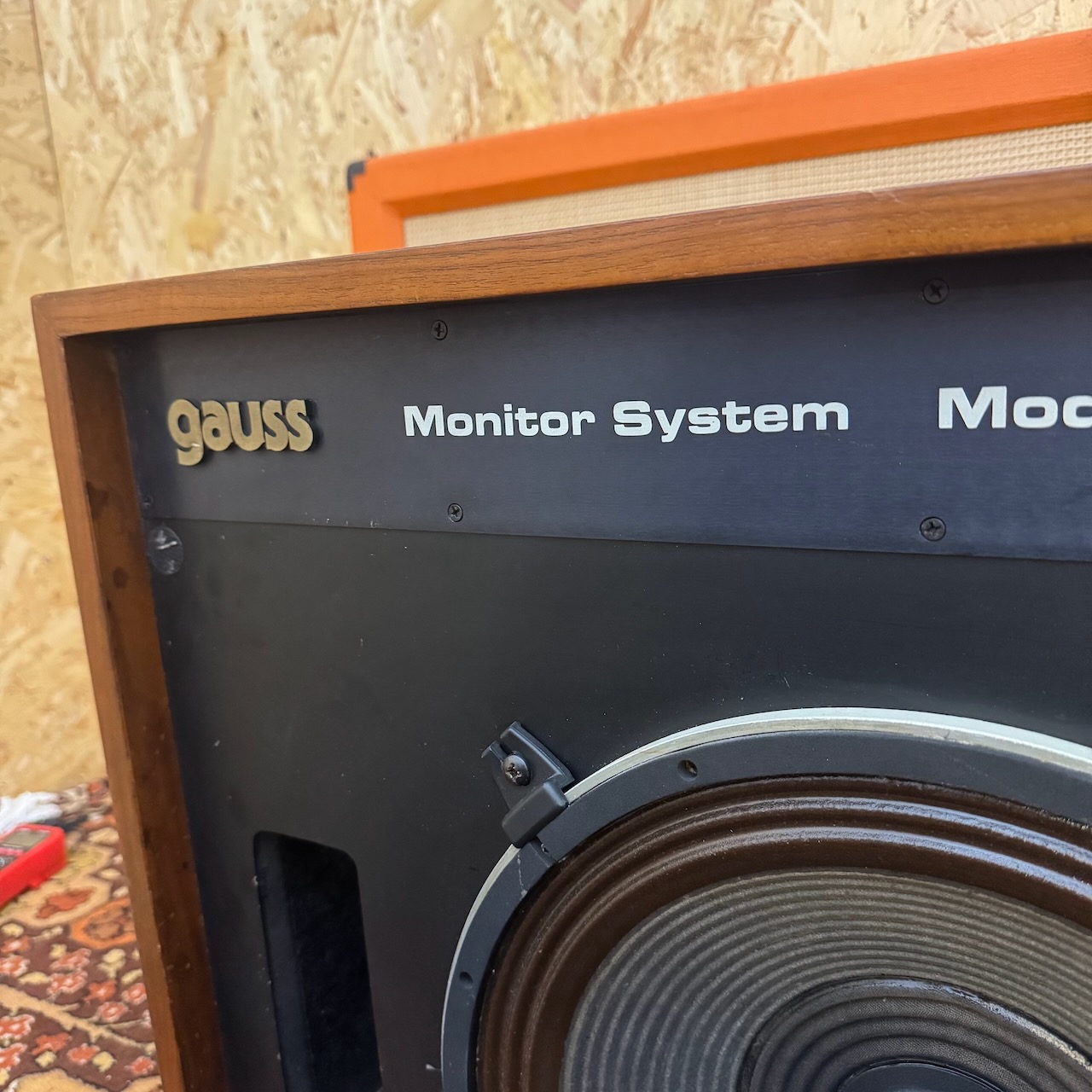 Matched Pair Vintage Cetec Gauss Monitor System Model 7258 Coaxial Speakers Matched Pair Vintage Cetec Gauss Monitor System Model 7258 Coaxial Speakers