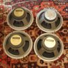 Matched Quad Vintage 1969 Celestion G12M T1221 12 Speaker Driver