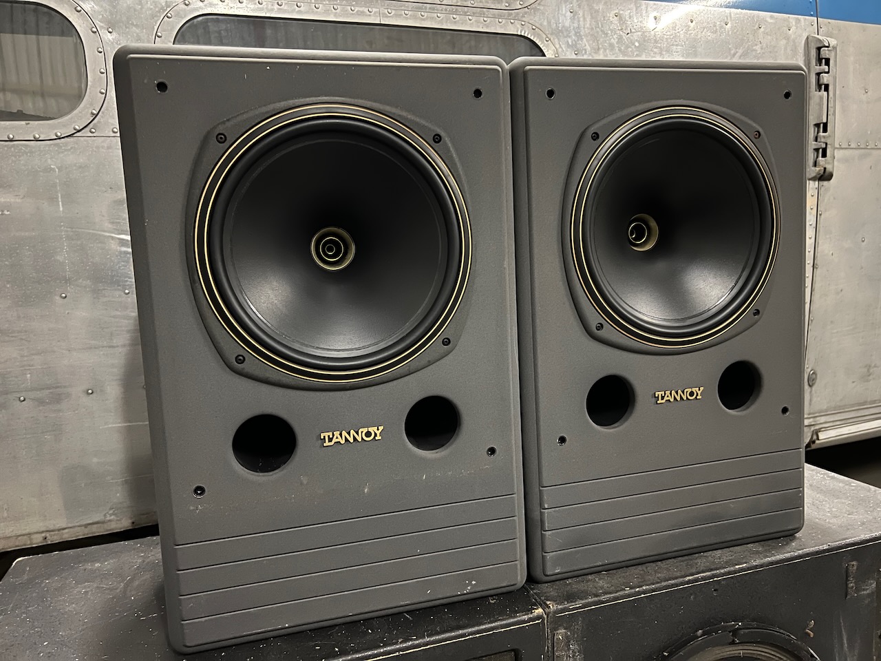 Pair 2x Tannoy DMT System 12 Studio Monitors Ronnie Lane Studios Pair 2x Tannoy DMT System 12 Studio Monitors Ronnie Lane Studios