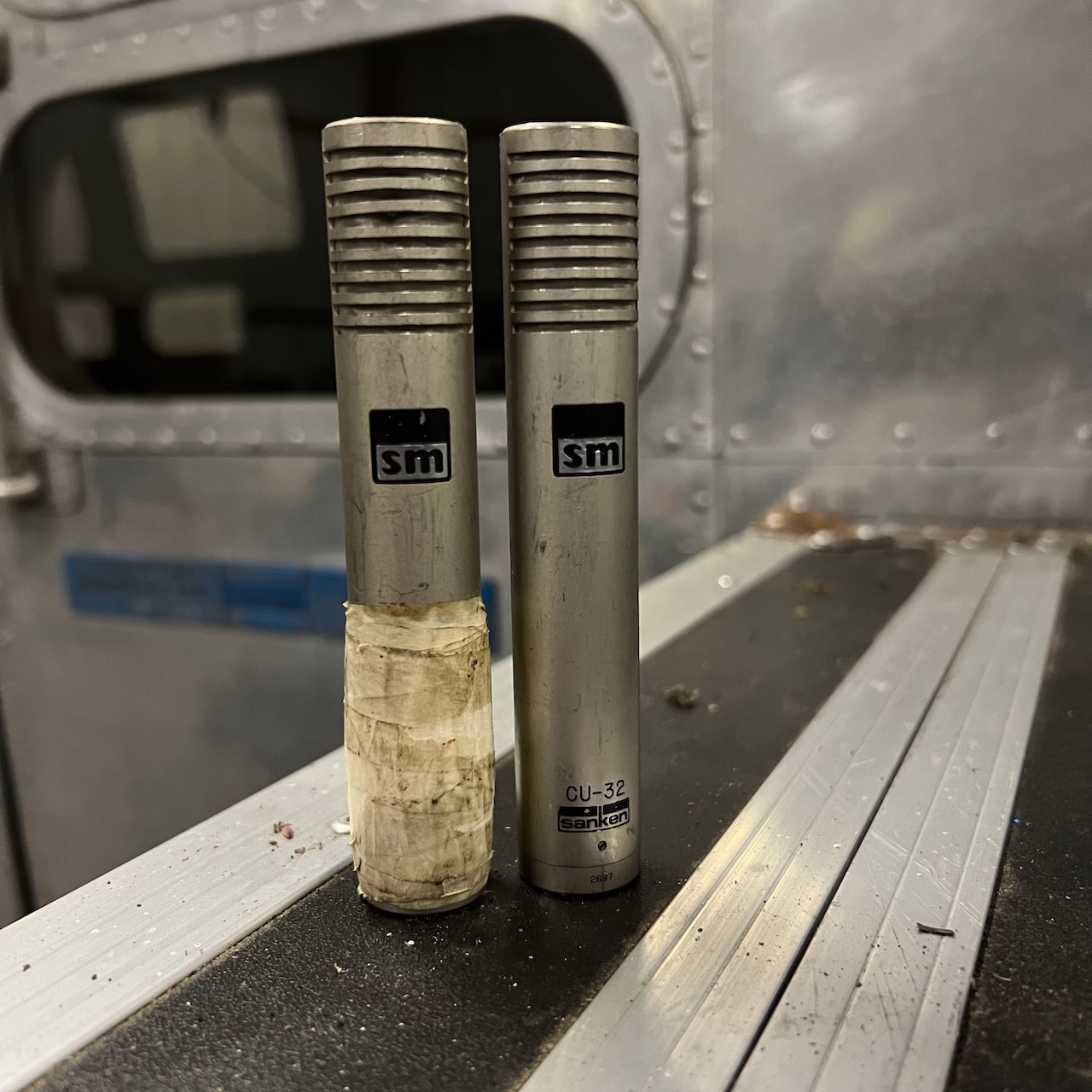 Pair 2x Vintage Sanken SM CU32 Small Condenser Microphone Ronnie Lane Pair 2x Vintage Sanken SM CU32 Small Condenser Microphone Ronnie Lane