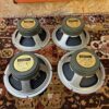 Quad 4x Vintage 1969 Celestion G12H 30w 16ohm T1281 Speakers