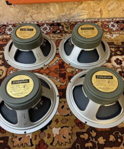 Quad 4x Vintage 1969 Celestion G12H 30w 16ohm T1281 Speakers