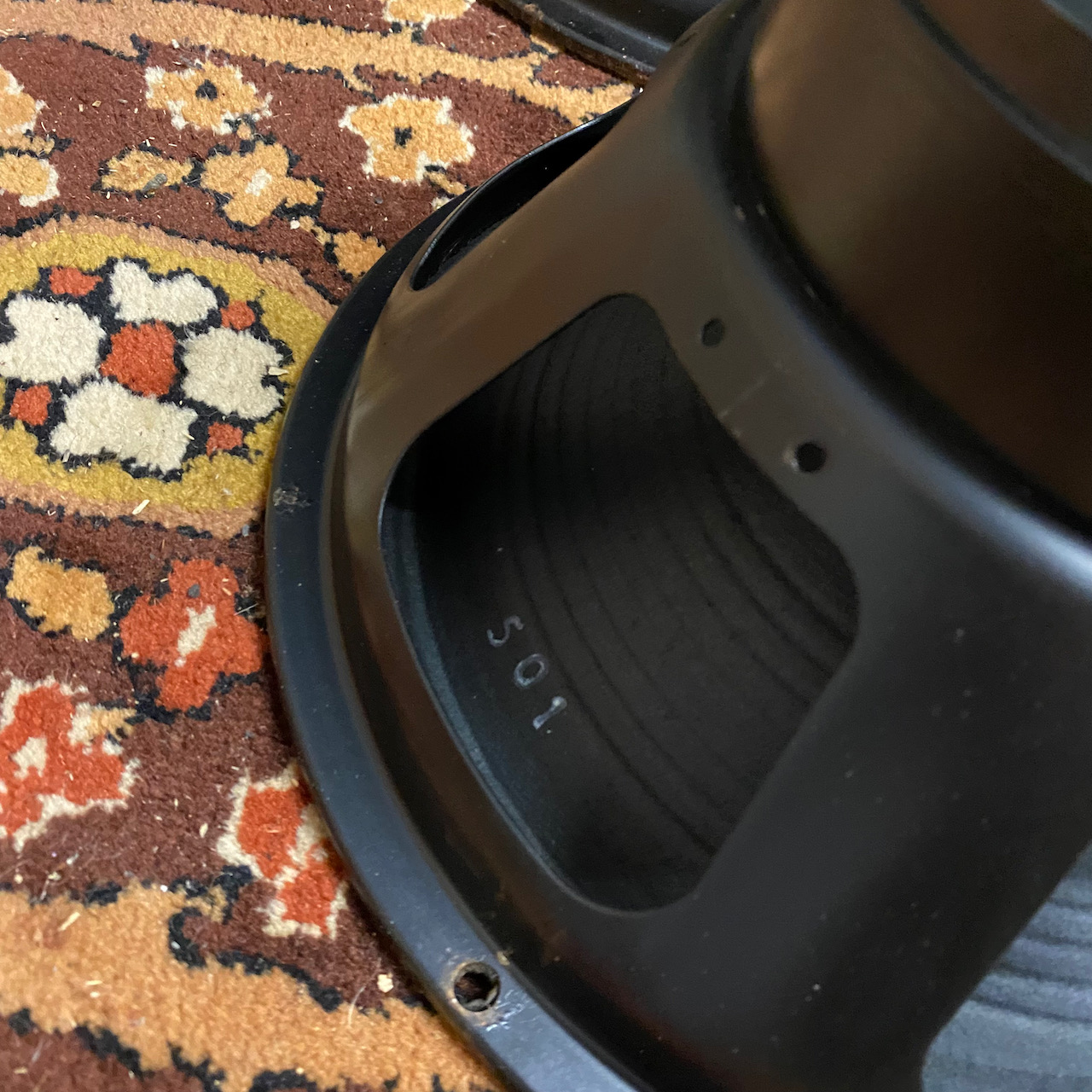 Quad 4x Vintage 1970s Goodmans Audiom 12P Red 12" Speakers Quad 4x Vintage 1970s Goodmans Audiom 12P Red 12" Speakers