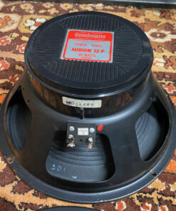 Quad 4x Vintage 1970s Goodmans Audiom 12P Red 12