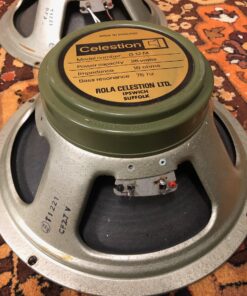Quad Vintage 1973 Celestion G12M T1221 25w Greenback Speaker Driver