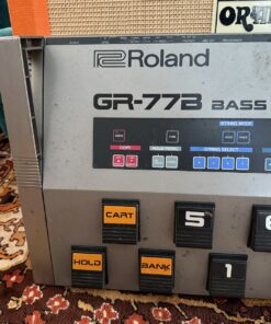 Roland GR77B Bass Guitar Synthesizer Japan Pedalboard Ronnie Lane Studio