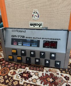 Roland GR77B Bass Guitar Synthesizer Japan Pedalboard Ronnie Lane Studio