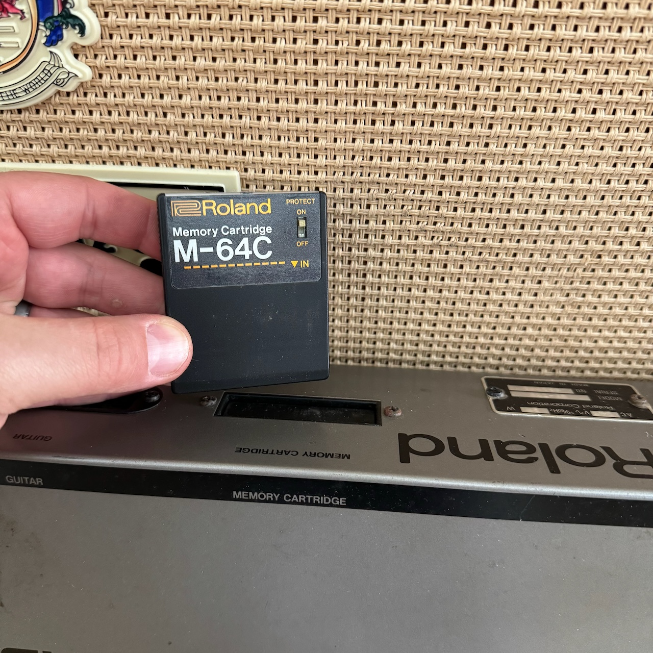 Roland GR77B Bass Guitar Synthesizer Japan Pedalboard Ronnie Lane Studio Roland GR77B Bass Guitar Synthesizer Japan Pedalboard Ronnie Lane Studio