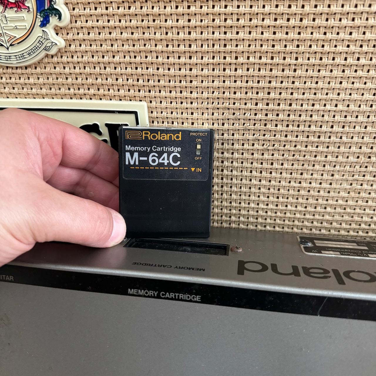 Roland GR77B Bass Guitar Synthesizer Japan Pedalboard Ronnie Lane Studio Roland GR77B Bass Guitar Synthesizer Japan Pedalboard Ronnie Lane Studio