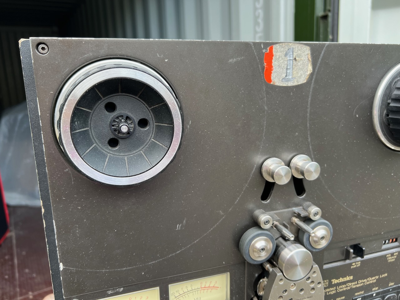 Technics RS1500US Stereo Open Reel Deck Strawberry Studios 10CC Owned Technics RS1500US Stereo Open Reel Deck Strawberry Studios 10CC Owned