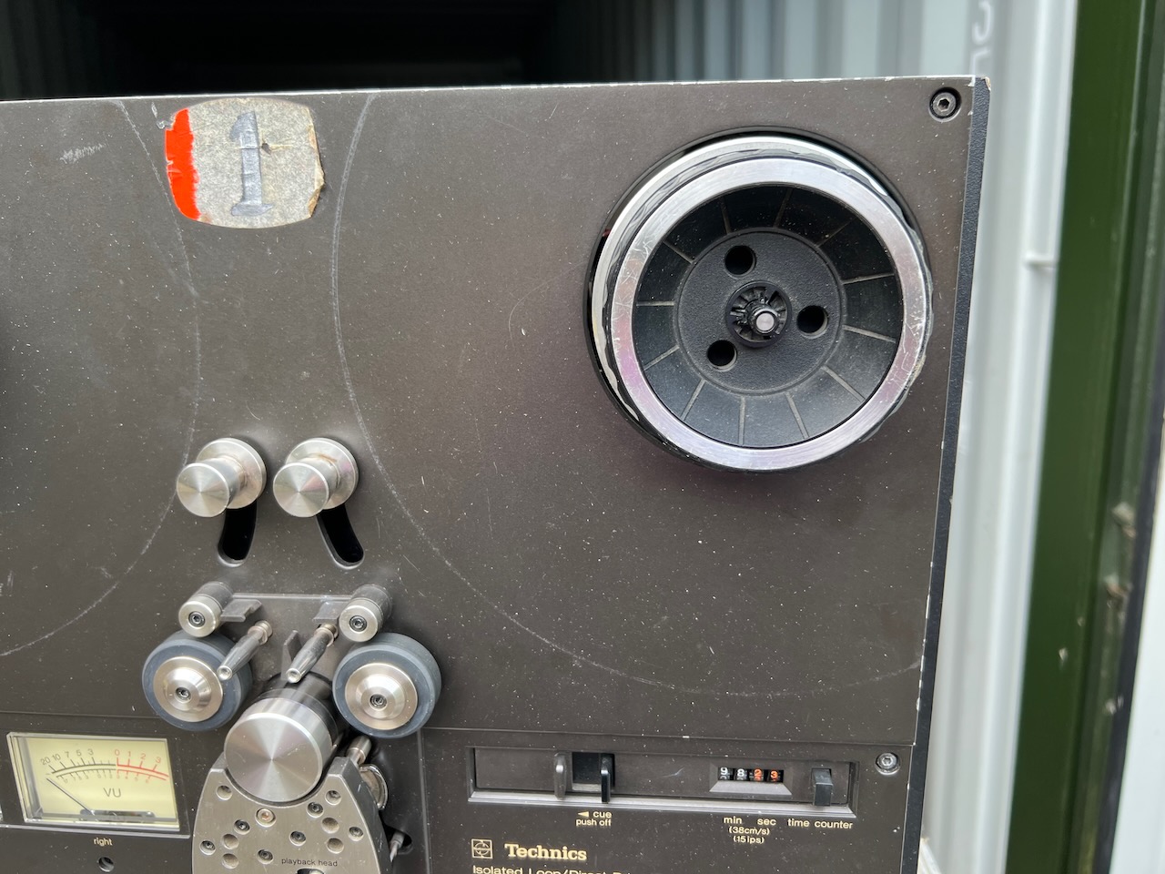 Technics RS1500US Stereo Open Reel Deck Strawberry Studios 10CC Owned Technics RS1500US Stereo Open Reel Deck Strawberry Studios 10CC Owned