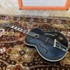 Vintage 1950s Herr Im Frack Hoyer Black Archtop German Jazz Guitar