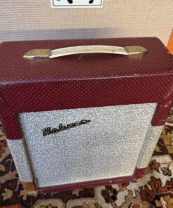 Vintage 1950s Hohner Red Cream 1x8 Elac Valve Guitar Harp Amplifier