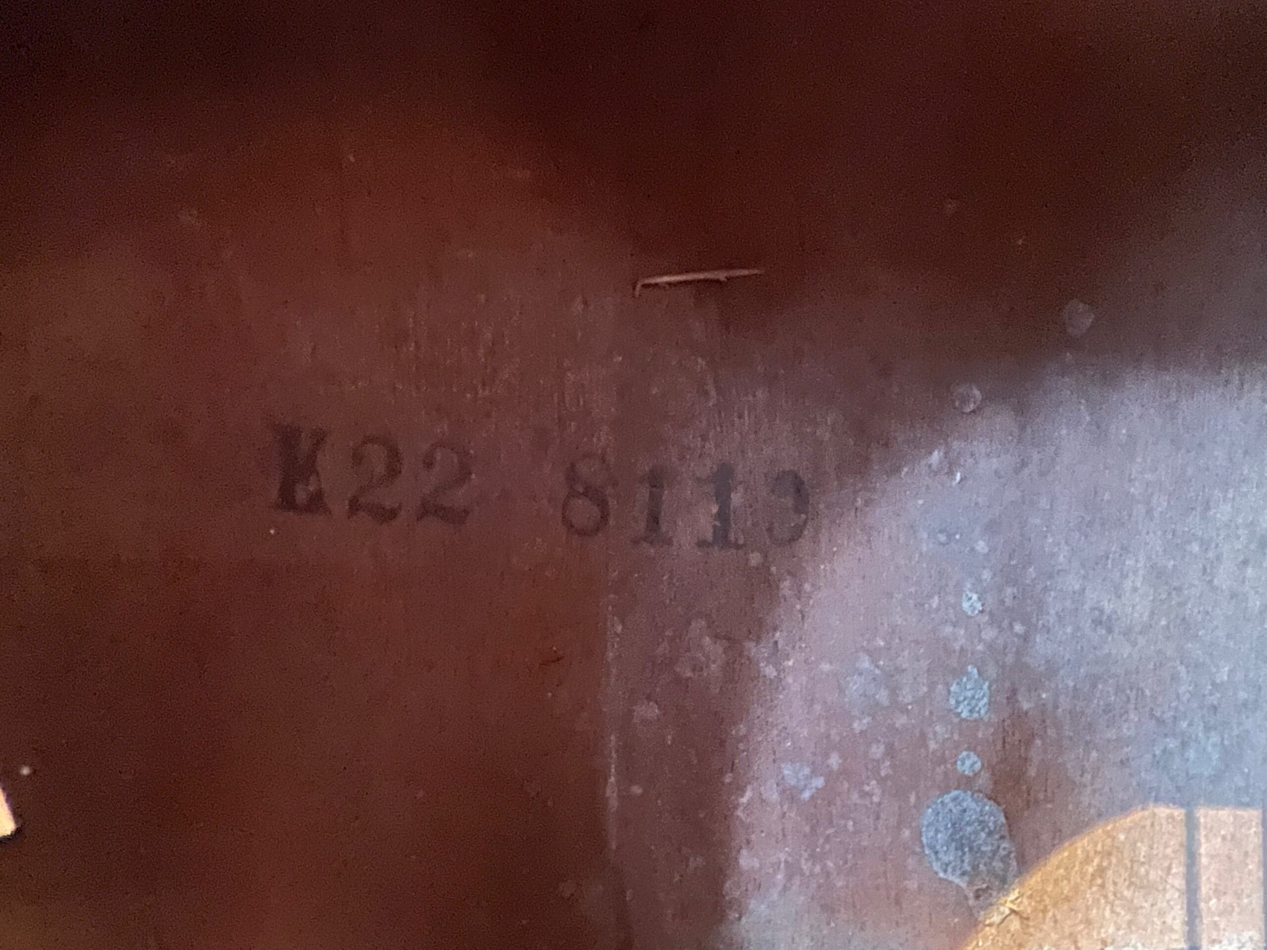 Vintage 1950s Kay K22 Jumbo Pink Acoustic Guitar Ronnie Lane Studio Vintage 1950s Kay K22 Jumbo Pink Acoustic Guitar Ronnie Lane Studio