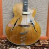 Vintage 1958 Hofner Committee Natural Sunburst Archtop Guitar