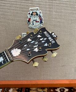 Vintage 1958 Hofner Committee Natural Sunburst Archtop Guitar