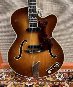 Vintage 1959 Hofner President Thinline Brunette Guitar George Harrison