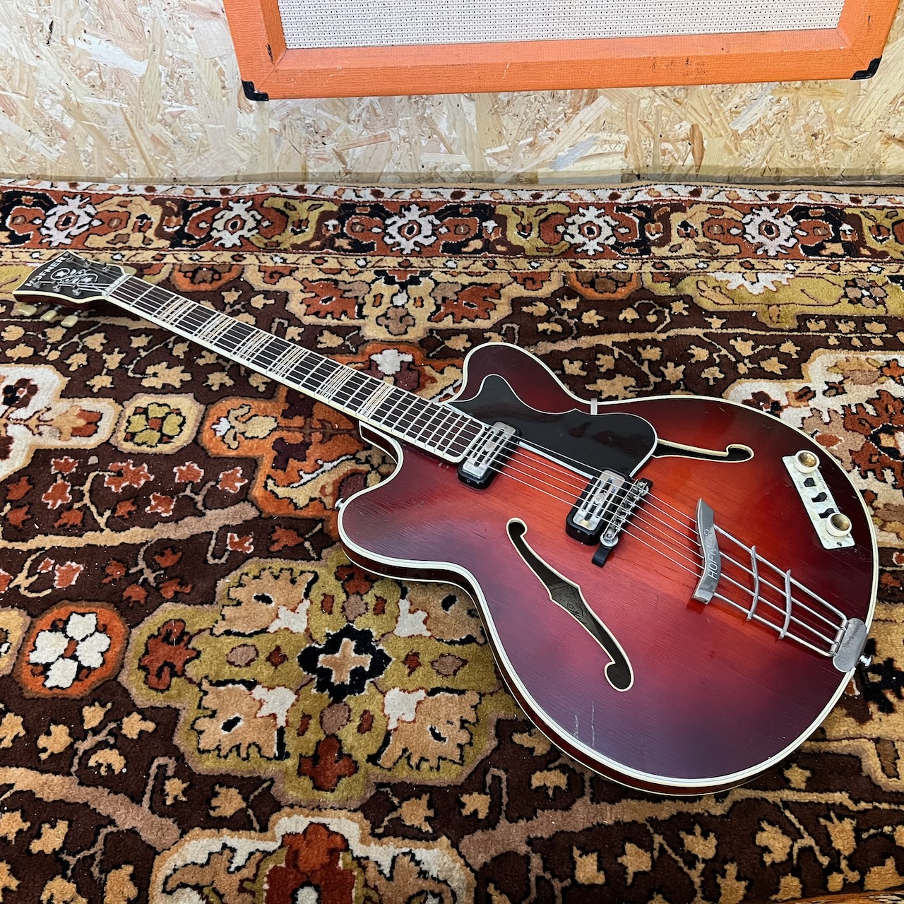 Vintage 1960 1961 Hofner Verithin Twin Toaster Guitar 1960s Vintage 1960 1961 Hofner Verithin Twin Toaster Guitar 1960s