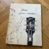 Vintage 1960 Gibson Burst Guitar Original USA Catalog Brochure
