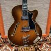 Vintage 1960 Hofner Committee Thin Thinline Sunburst Guitar