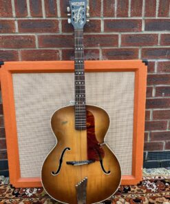 Vintage 1960 Hofner Senator Tobacco Sunburst Brunette Guitar