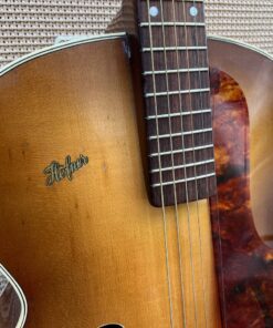 Vintage 1960 Hofner Senator Tobacco Sunburst Brunette Guitar