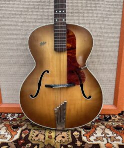 Vintage 1960 Hofner Senator Tobacco Sunburst Brunette Guitar