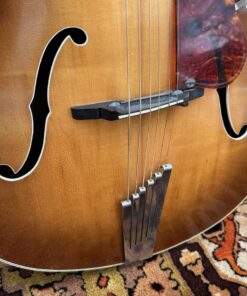 Vintage 1960 Hofner Senator Tobacco Sunburst Brunette Guitar