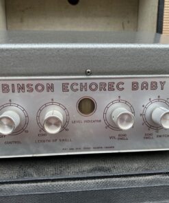 Vintage 1960s Binson Echorec Baby Tape Echo Len Tuckey