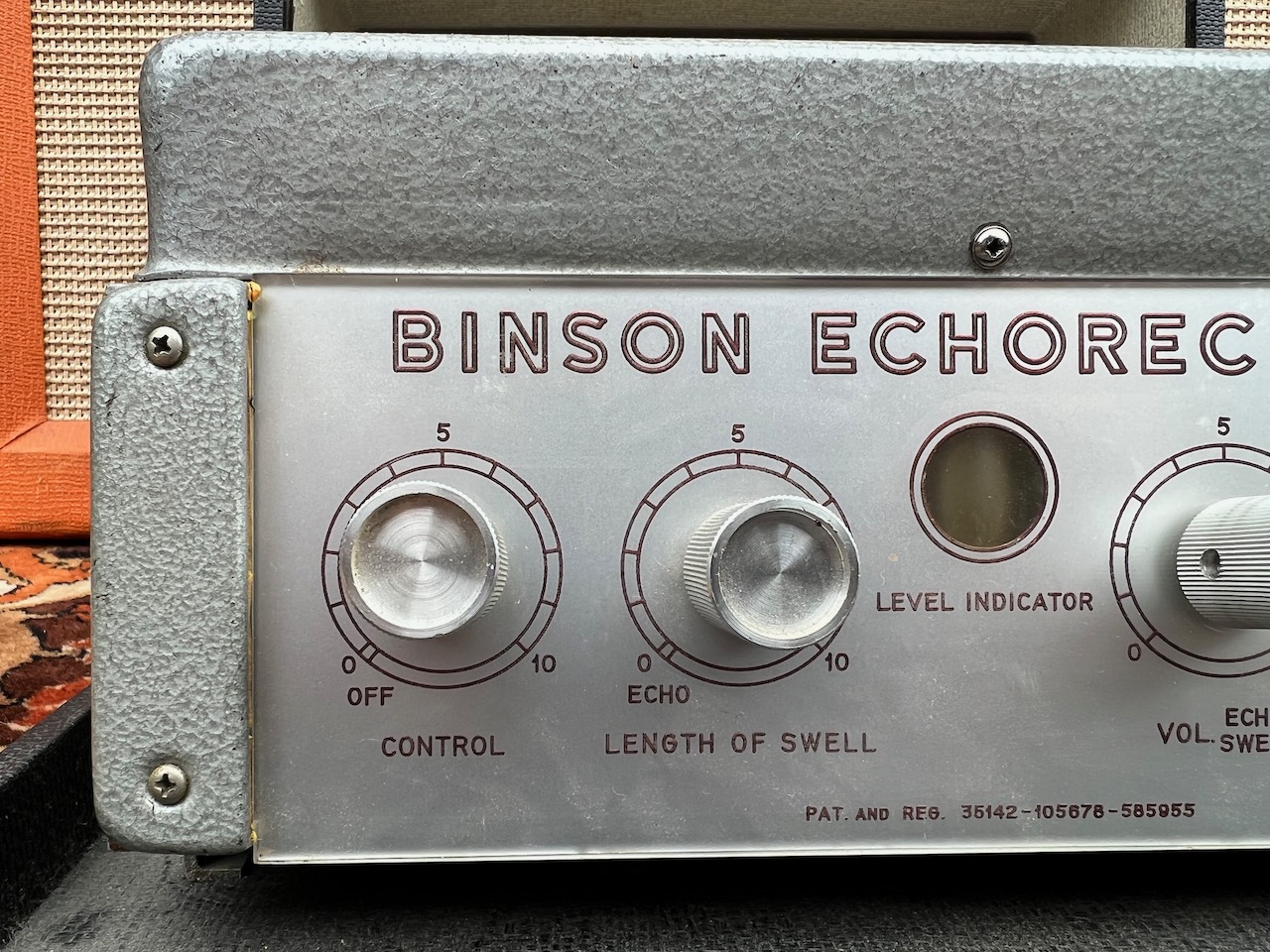 Vintage 1960s Binson Echorec Baby Tape Echo Len Tuckey Vintage 1960s Binson Echorec Baby Tape Echo Len Tuckey