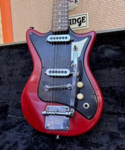 Vintage 1960s Burns London Sonic Model Vibra Electric Guitar OHSC