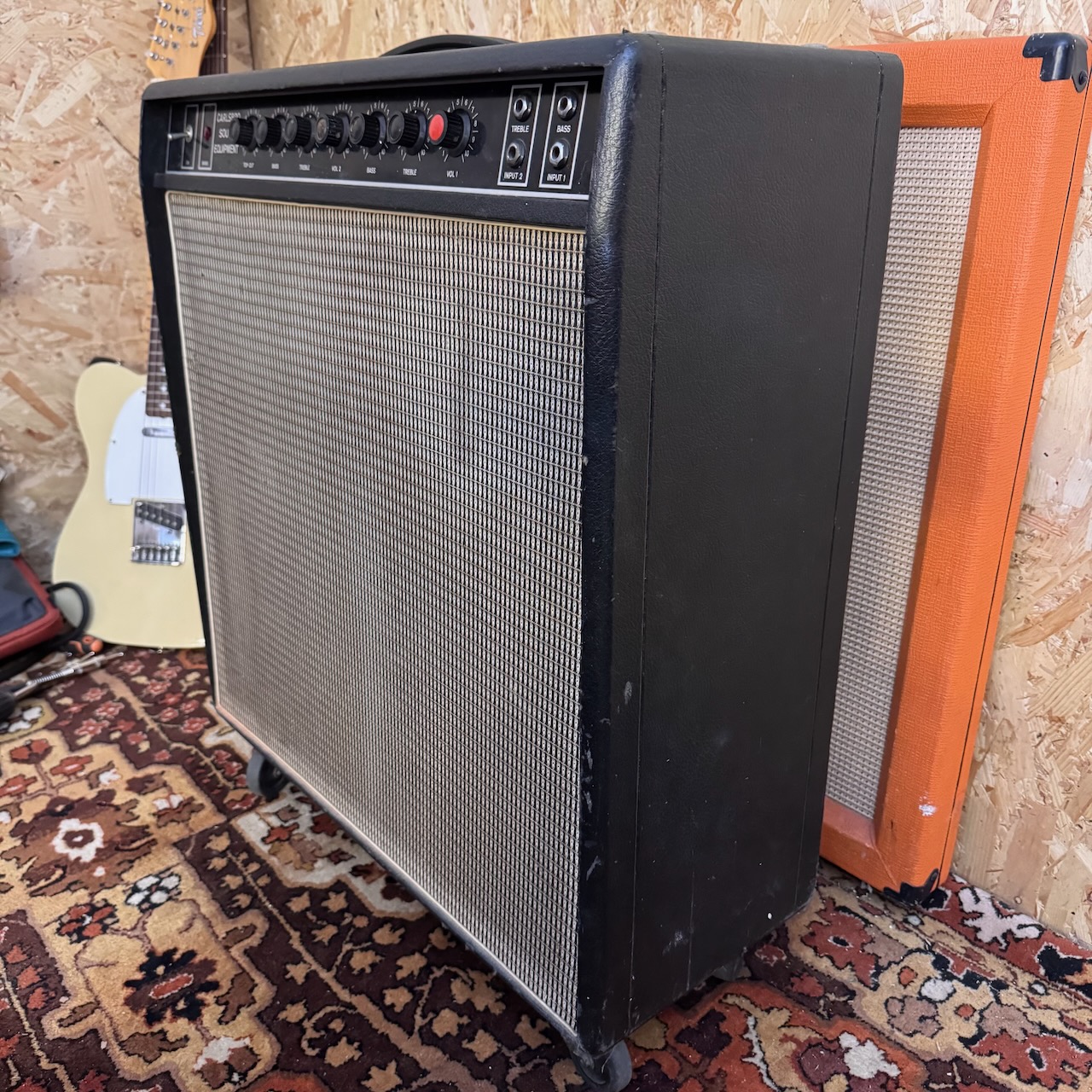 Vintage 1960s Carlsbro CS40TC 2x12 Valve Amplifier Combo Vintage 1960s Carlsbro CS40TC 2x12 Valve Amplifier Combo