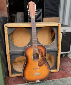 Vintage 1960s Framus 5024 E Hootenanny John Lennon Sunburst 12 String Guitar