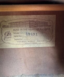 Vintage 1960s Framus 5024 E Hootenanny John Lennon Sunburst 12 String Guitar