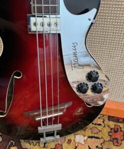 Vintage 1960s Framus Star Bass 5 149 Sunburst Bass Guitar