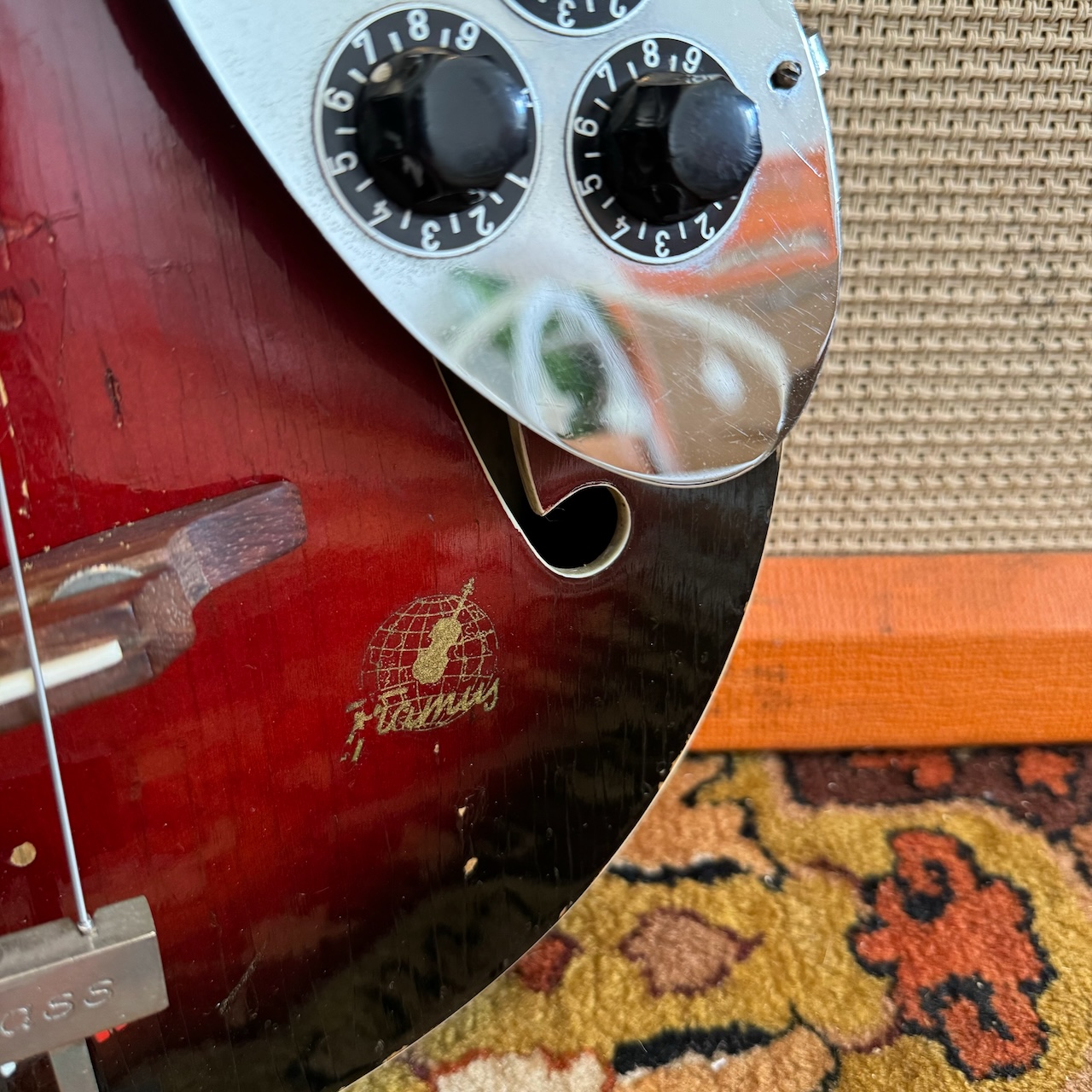 Vintage 1960s Framus Star Bass 5 149 Sunburst Bass Guitar Vintage 1960s Framus Star Bass 5 149 Sunburst Bass Guitar